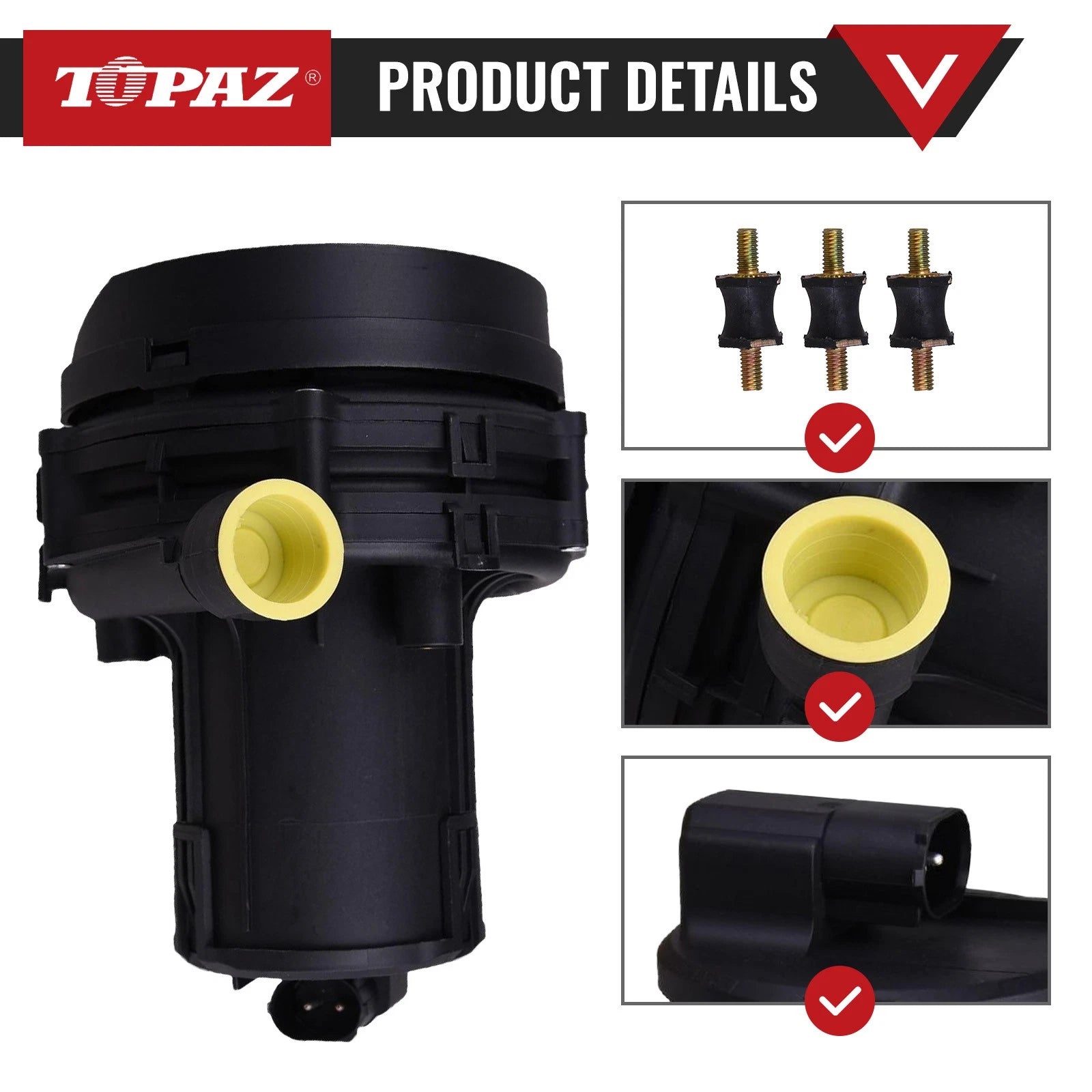Secondary Air Injection Smog Pump for BMW E39 525i 528i 530i (1998–2003)