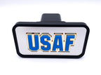 Tow Hitch Cover Front Rear Replacement with US Air Force Logo for 2 Inch Receivers (Fits)