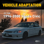 Hood Latch Cable Release with Pull Handle for Honda Civic (1996-2000)