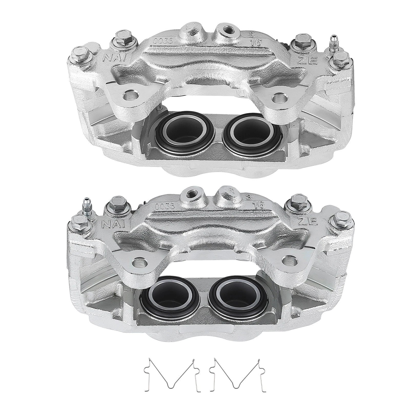 Pair Disc Front Brake Calipers for Toyota Tacoma 4.0L (2005–2015) 19-2984 19-2985