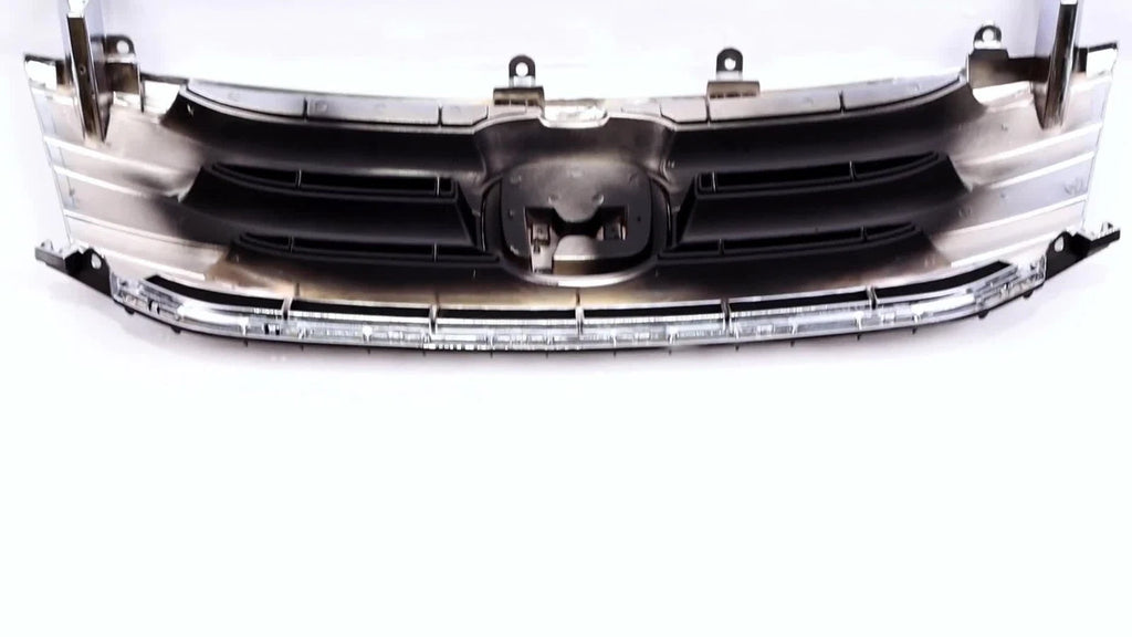 Front Black Grille with Chrome Trim for Honda Odyssey (2011–2013)