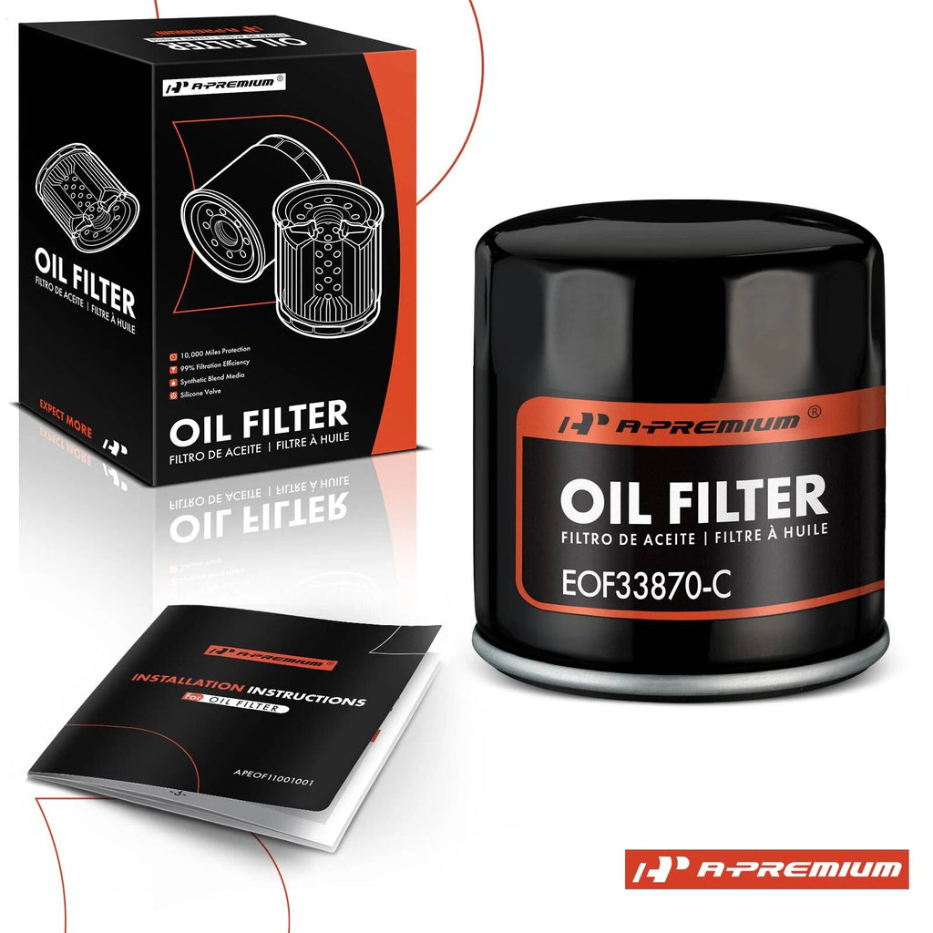 Engine Oil Filter for Chevrolet Silverado 1500, Equinox (2002–2013)