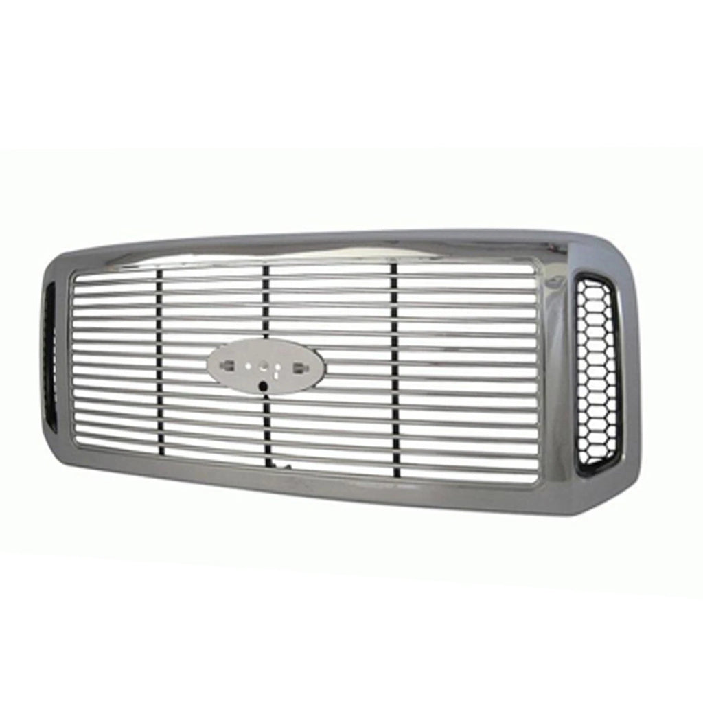 Replacement Front Grille Chrome Plastic for Toyota Hilux (2005–2015)