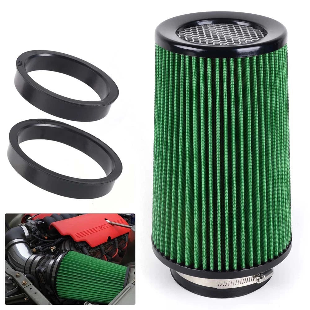 Cold Air Intake Filter 3" 3.5" 4" for Universal (Fits Most Models)