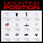 280Pcs U-Nut Door Lock Rod Clips for Chevy Express GMC