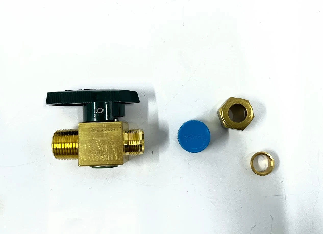 Quarter Turn Valve for Swagelok B-8P6T1