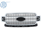 Chrome Front Bumper Upper Grille Mesh for Ford F150 (2018–2020)
