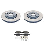 Front Rotors & Bosch QuietCast Ceramic Brake Pads Kit for NX350h Camry (2022–2023)