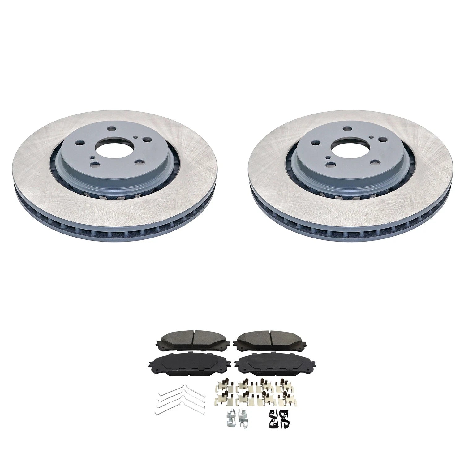 Front Rotors & Bosch QuietCast Ceramic Brake Pads Kit for NX350h Camry (2022–2023)