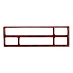 1pc Red Wood Grain CD Button Panel Trim for BMW 3 Series E36 (1991–1999)