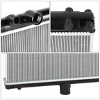 2-Row Aluminum Cooling Radiator for Mack MR RD FDM CX CH CS200P (1989–2005)