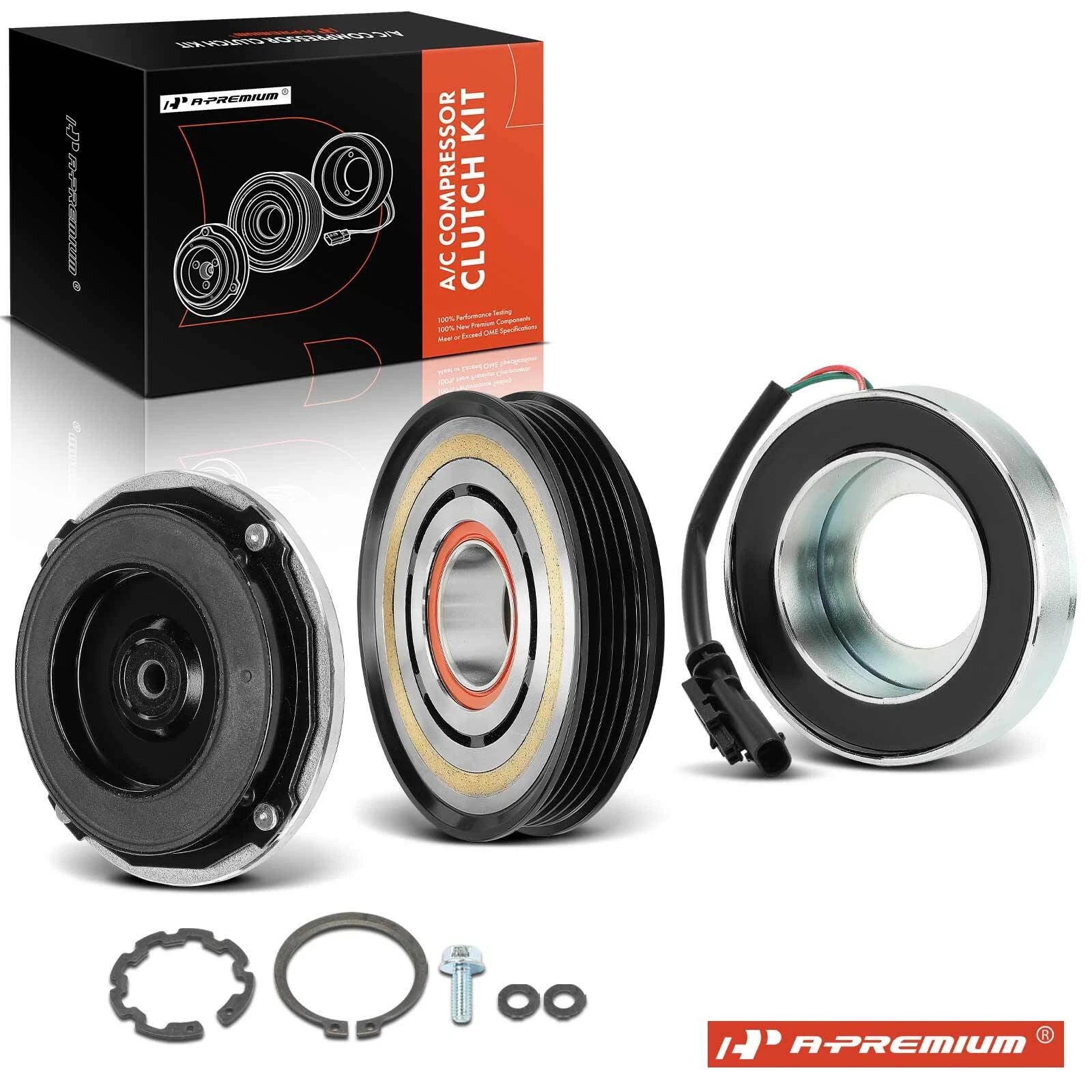 A/C Compressor Clutch Kit for Chevy Tahoe, Escalade, GMC Yukon (2015–2020)