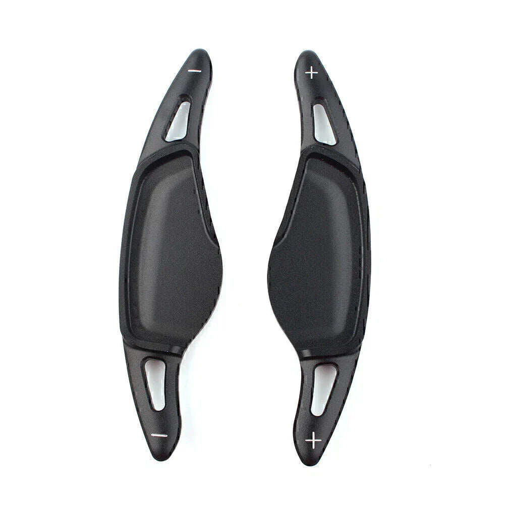 Black Steering Wheel Paddle Shifter Extensions for BMW 5 7 Series X3 X4 X5