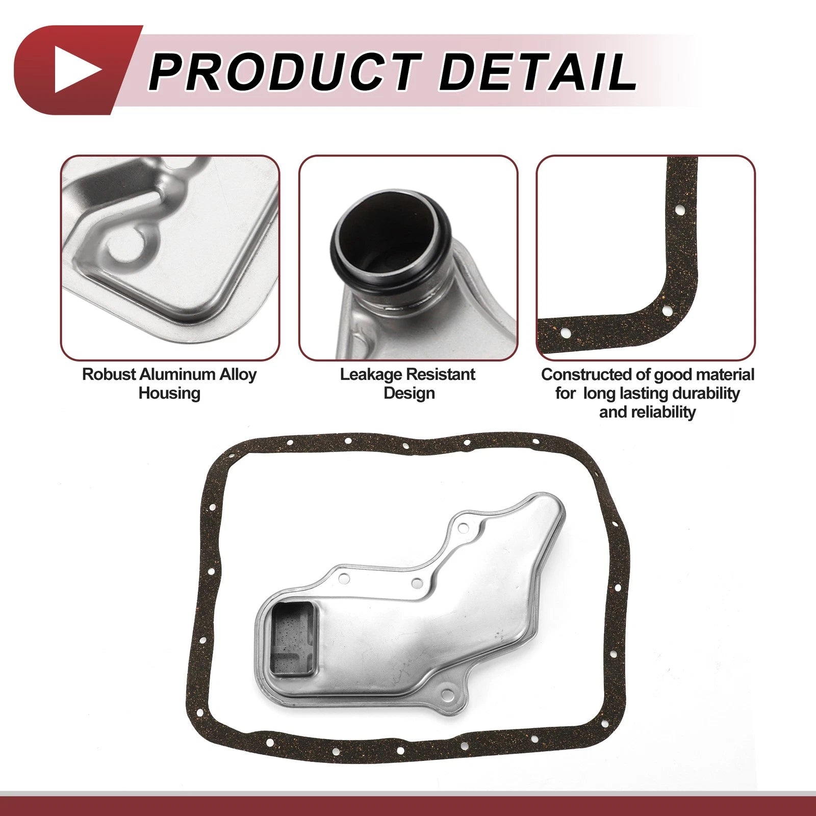 Transmission Filter Kit R4AX-EL/EC8 No.31728AA010 for Subaru Legacy 