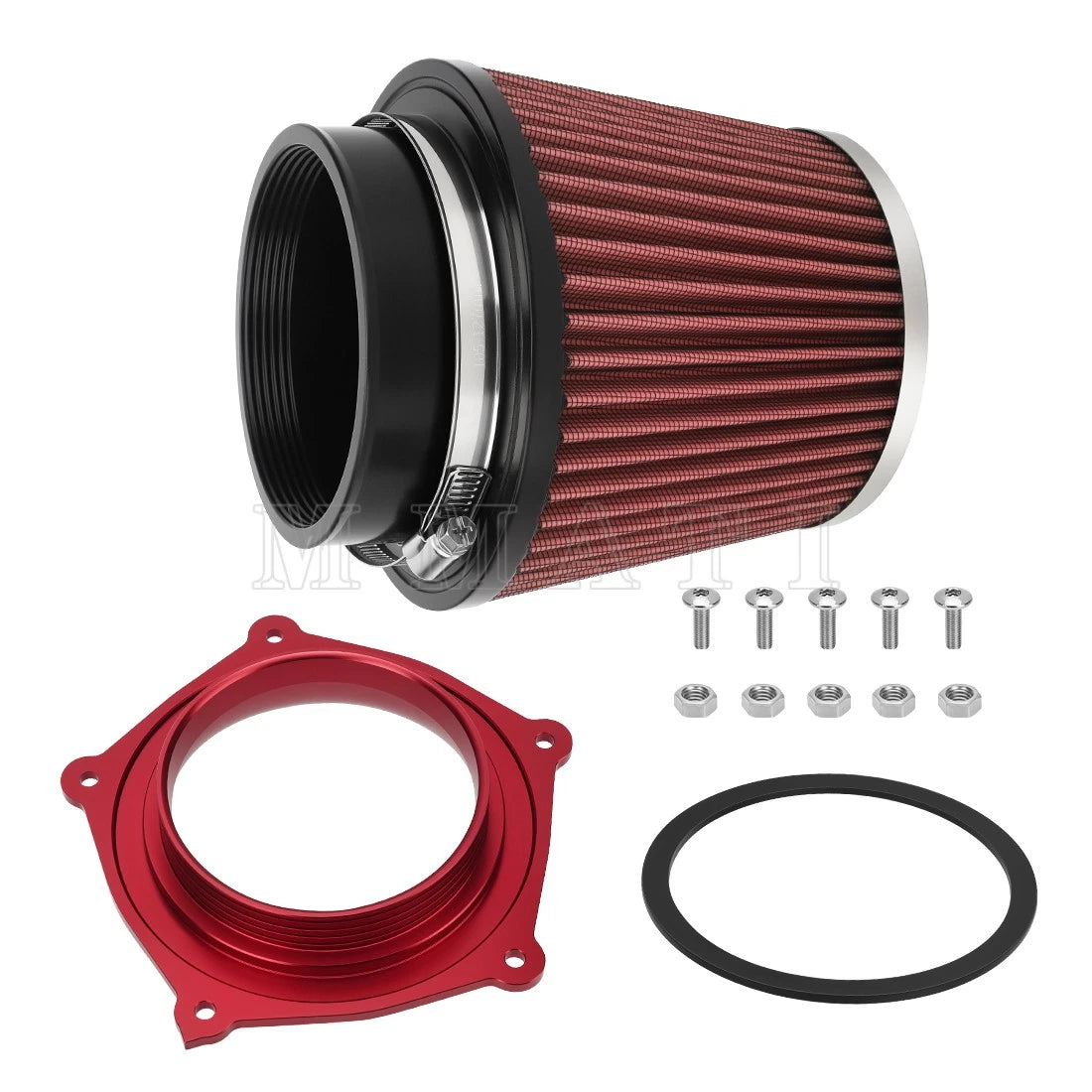 Air Filter Intake Cleaner & Holder Adapter for Yamaha YFZ450 (2004–2009, 2012–2013)