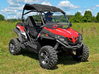 Scratch Resistant Flip Windshield for CFMOTO ZForce 500/800/1000 (2015–2023)