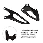 Carbon Fiber Foot Protection Board for Yamaha YZF R1 R1M (2020–2025)