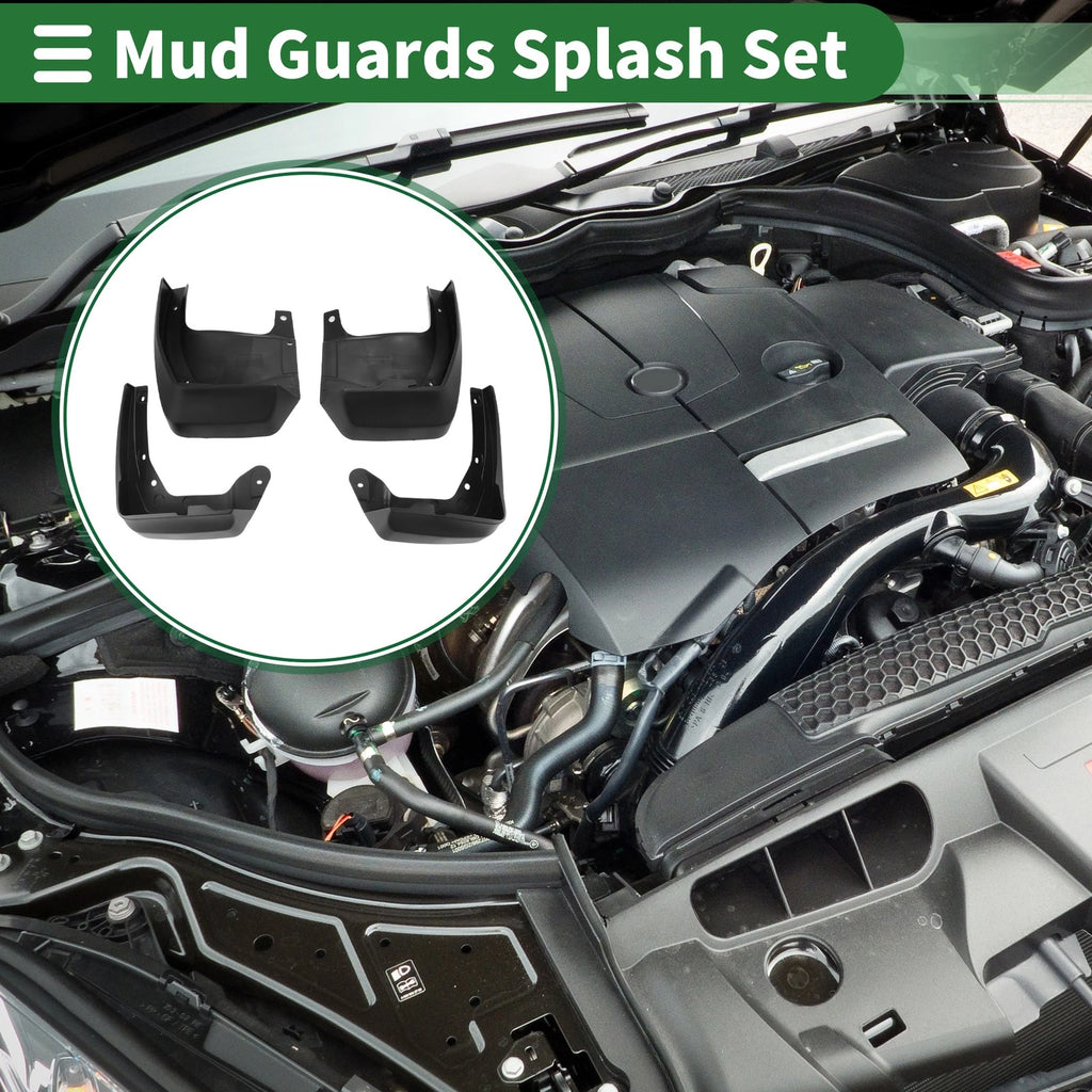 Mud Flaps Splash Guards Set of 4 for Honda Odyssey (2014–2017)