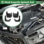 Mud Flaps Splash Guards Set of 4 for Honda Odyssey (2014–2017)