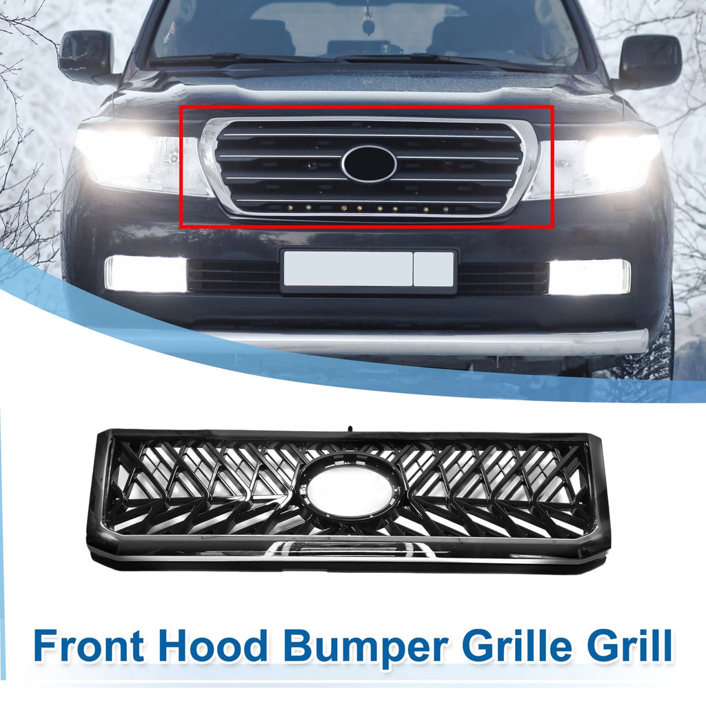 Front Upper Hood Bumper Grille for Toyota Land Cruiser FJ79 (2007–2012)
