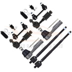 Set of 12 Lower Ball Joints & Tie Rods for Nissan Altima (1998–2001)