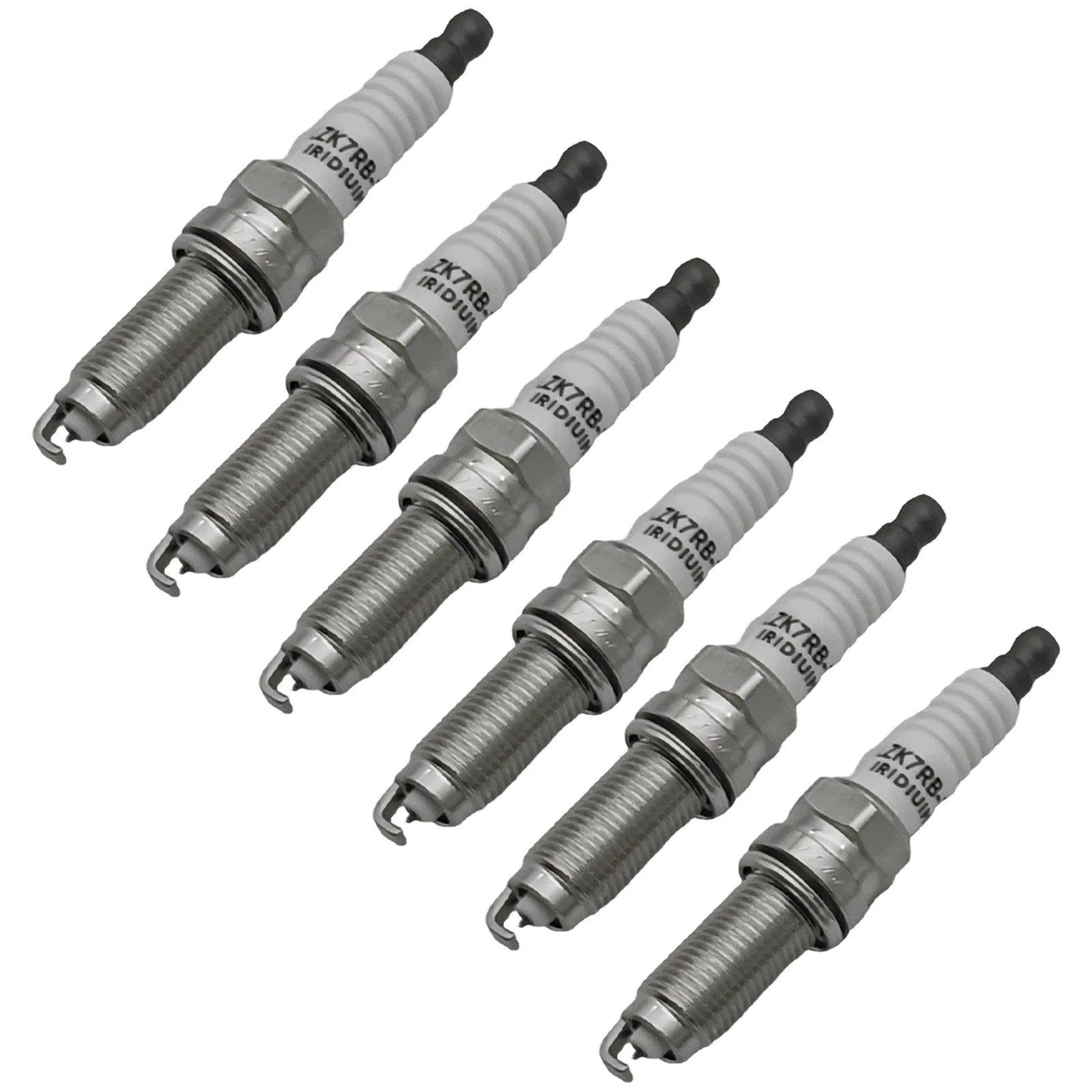 Set of 6 Double Iridium Spark Plugs for Honda Odyssey Ridgeline, Acura MDX (2018–2021)