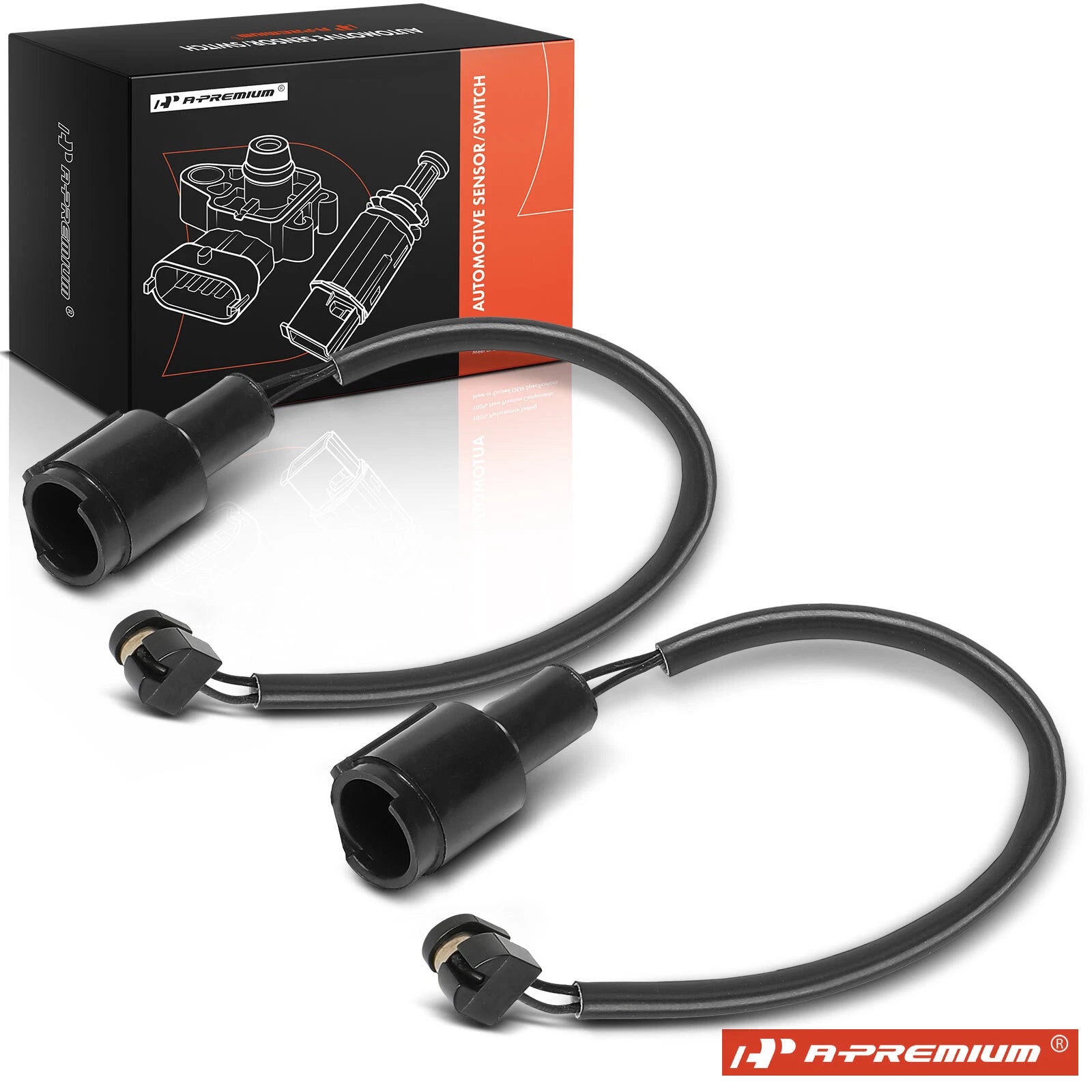 2X Brake Pad Wear Sensor for BMW 525i 530i 535i 540i 735i (1997–2003)