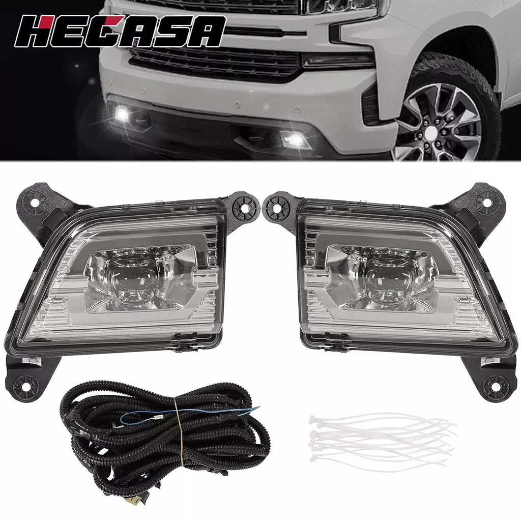 LED Fog Lights for Chevy Silverado 1500 (2019–2022) HECASA