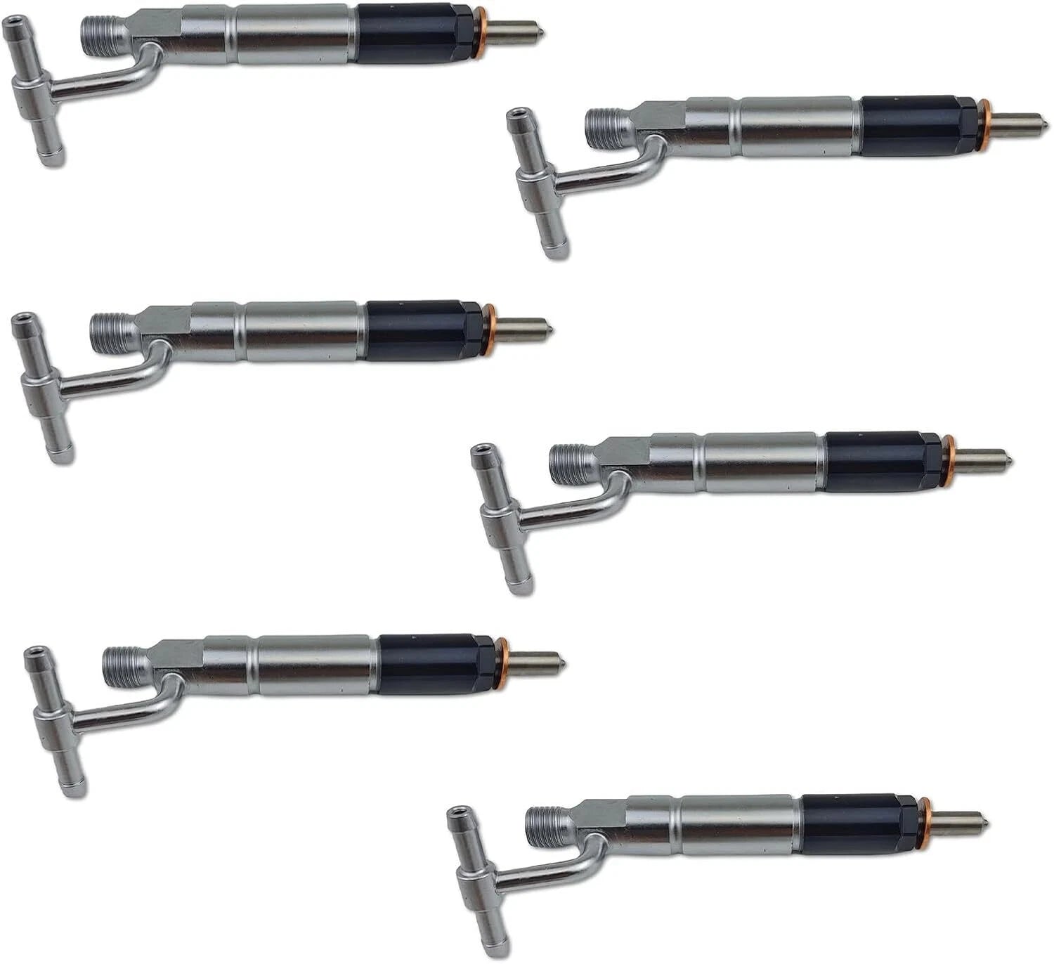 6X Fuel Injector 6208-11-3100 for Komatsu 4D95 6D95 PC120 130-7 (2000–2023)