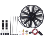 12" Electric Radiator Cooling Fan with Thermostat Mount Kit Universal