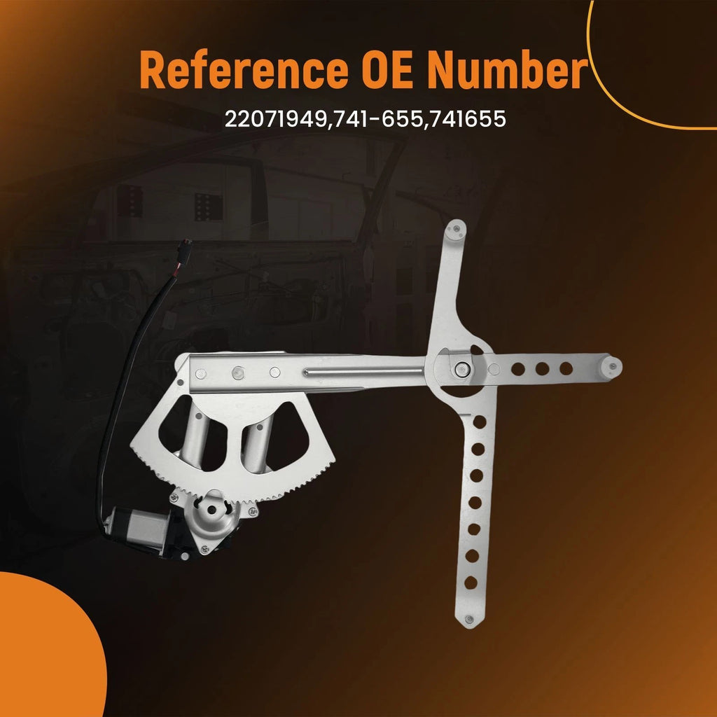 Power Window Regulator & Motor for Chevy GMC C1500 K1500 (1999–2007)