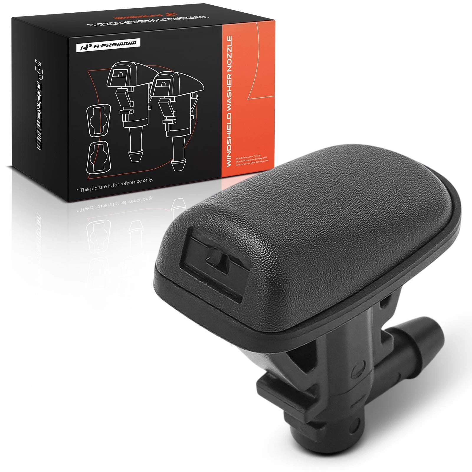 Windshield Washer Nozzle Fan Set for Ford Focus 