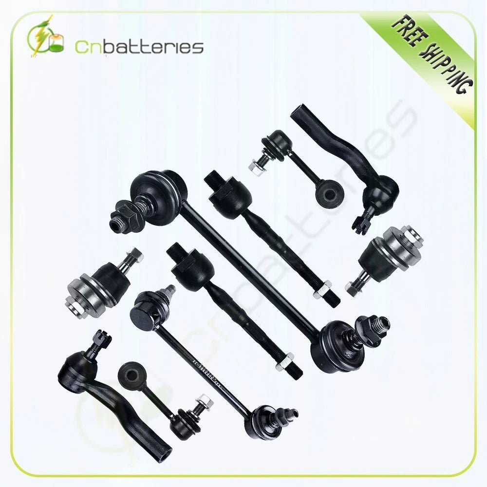 10Pcs Suspension Kit Ball Joints for Mercury Milan (2006–2011)