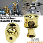 1" Brass Handlebar Riser for Harley Dyna Softail Sportster
