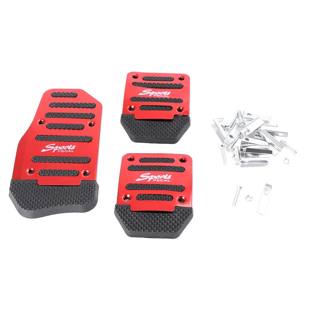 3pcs Foot Pedal Set for Universal Manual Cars