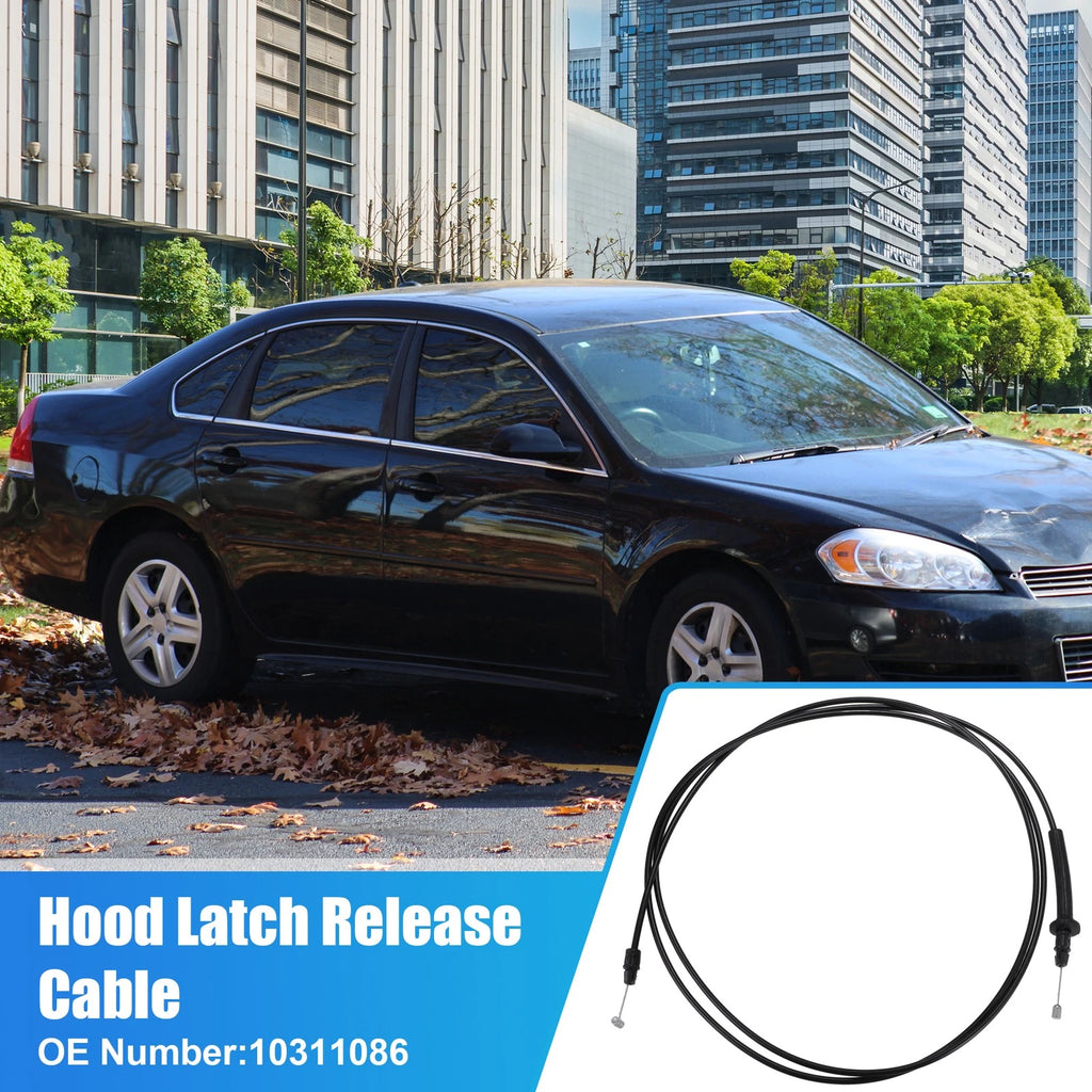 Hood Release Cable for Chevy Impala, Monte Carlo, Lacrosse (No. 10311086)