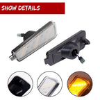 Clear Lens Amber Side Marker Lights for Chevy HHR (2006–2011)