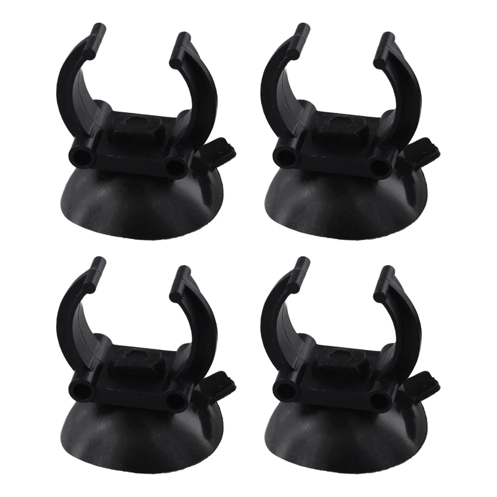 Suction Cup Clips for Aquarium Heater or Rain Bars (Set of 4/8)