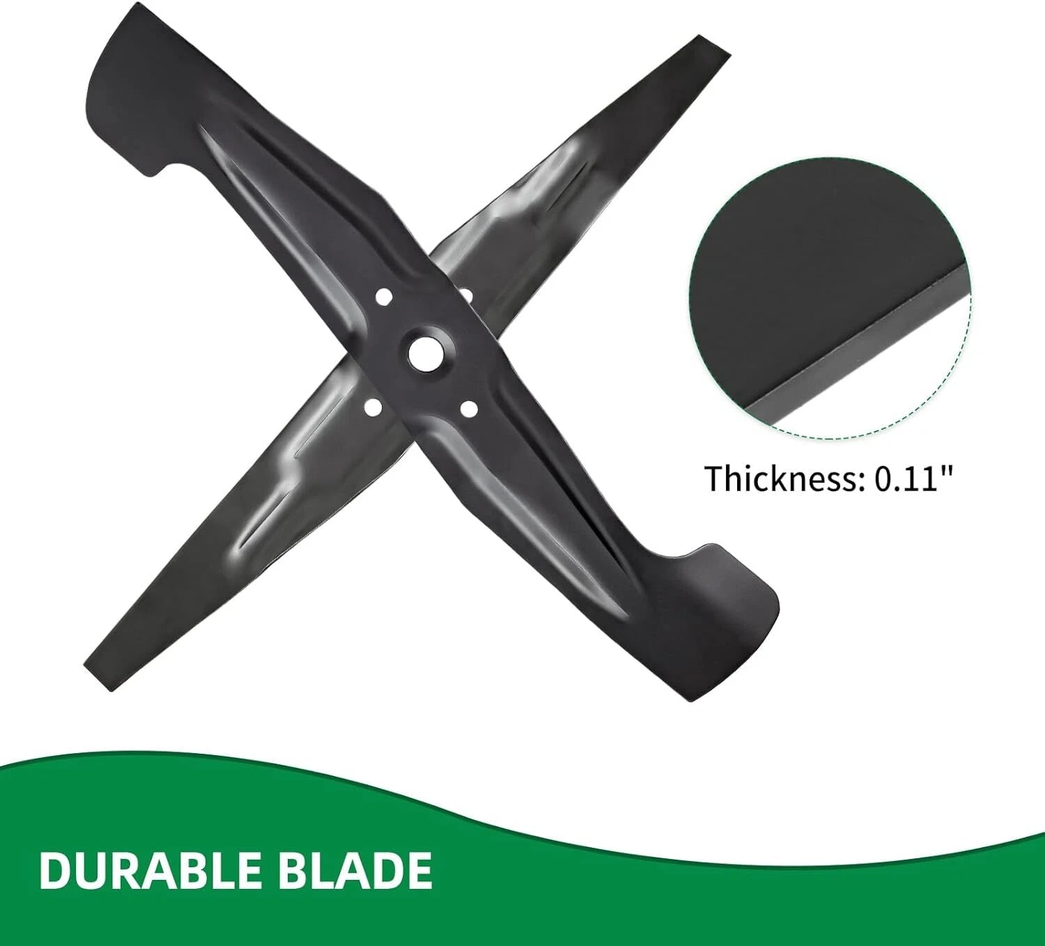 Lawnmower Blade Kit for Honda HRX217K0 - HRX217K6 (72511-VH7-000, 72531-VH7-000)