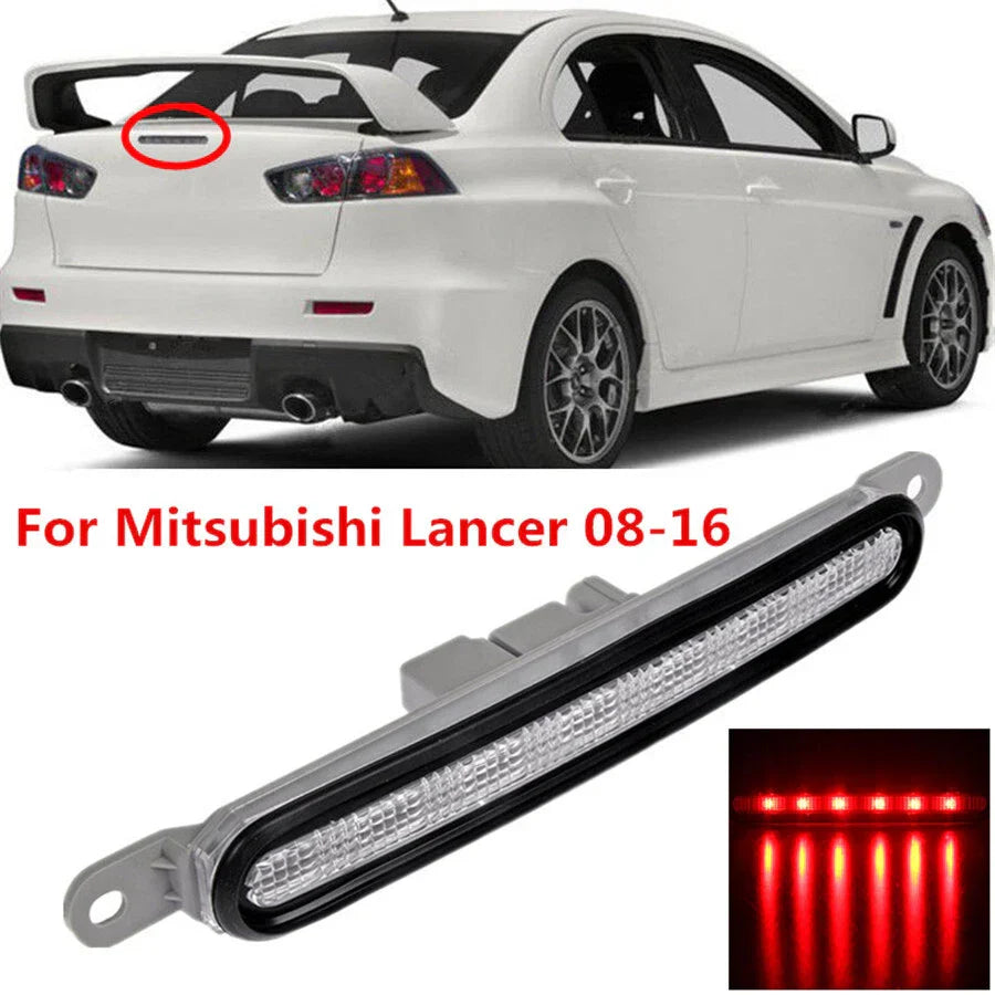 Red Tail Light Trunk Mount 3rd Brake Lamp for Mitsubishi Lancer (2008-2016)