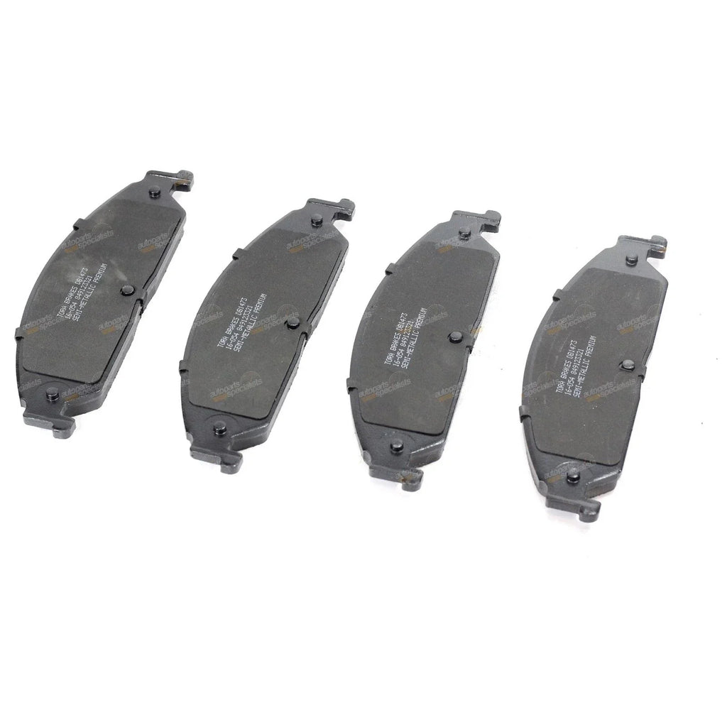 Front Disc Rotors + Brake Pads Kit for Ford Falcon BF FG XR6T XR8 V8 322mm