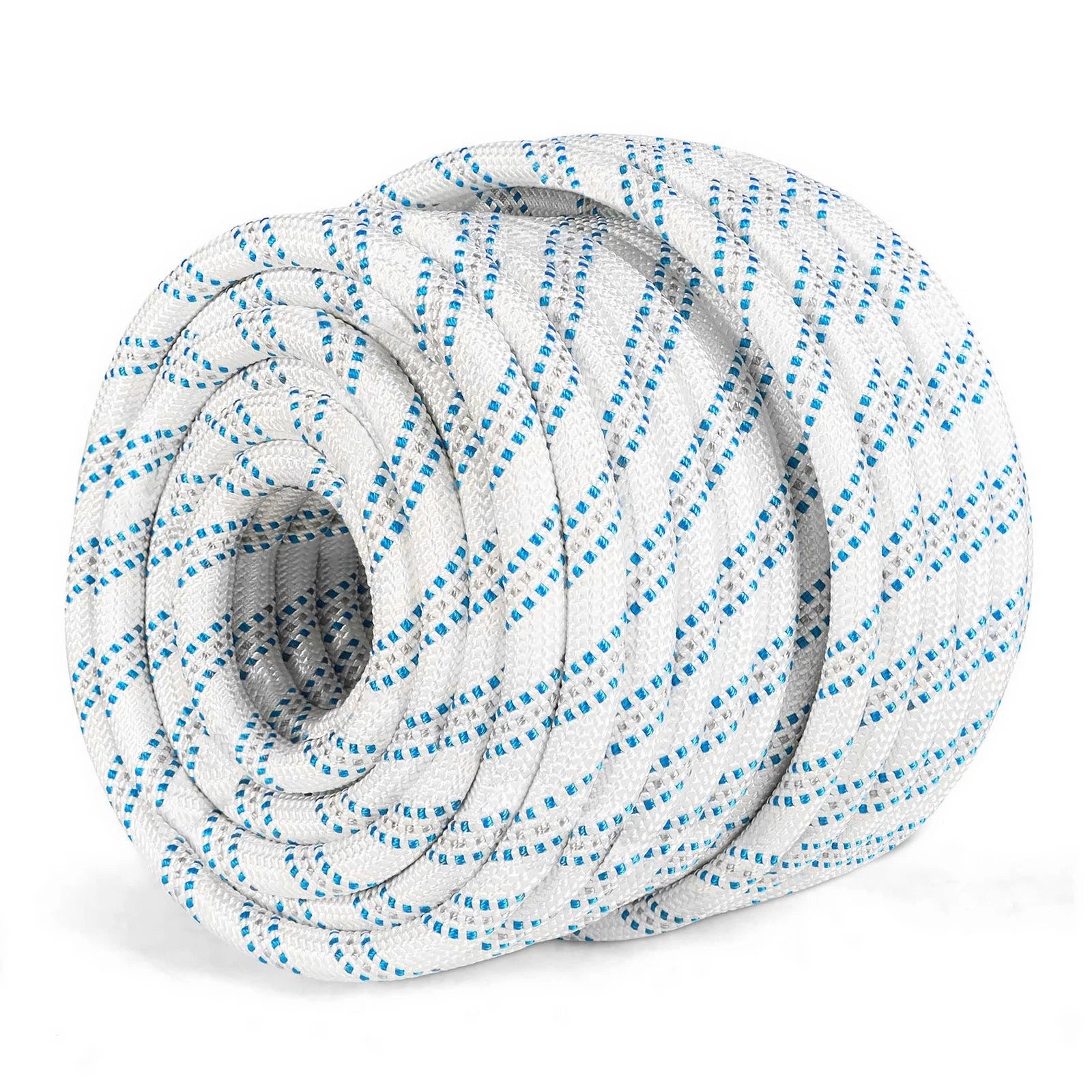 5/8" Double Braid Nylon Polyester Bull Rope for Arborist Rigging (150')