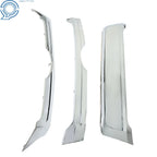 Set of 3 Chrome Grille Trim for Ford Edge (2011–2014)