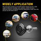 2X Hood Bonnet Quick Release Pins for Universal Cars