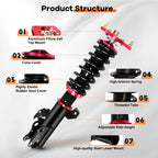 Coilovers for Toyota Camry (2007–2011) Adjustable Height Shocks Absorber