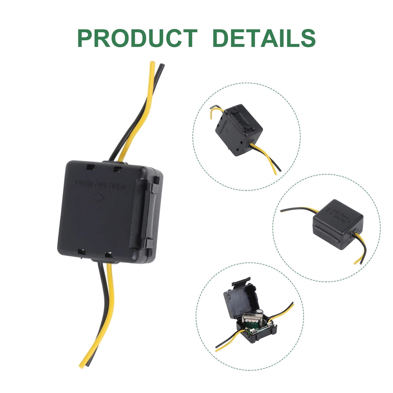 Power Relay Filter for Rear Camera Issues (12V)