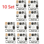 Set of 10 Carburetor Gasket Diaphragm Rebuild Kit for Walbro K10-WAT WA WT