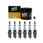 Wix Engine Oil Filter & Denso 6 Iridium Spark Plugs for Sebring V6 (2001–2006)