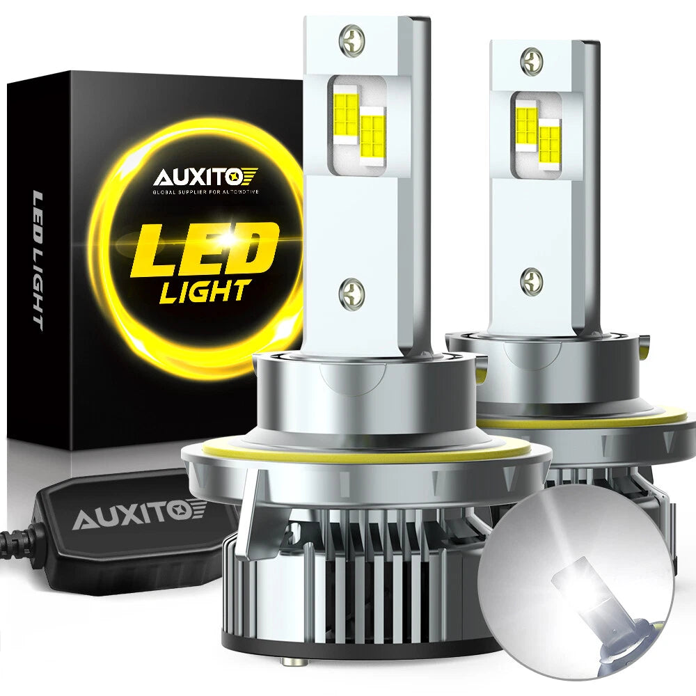 2-Sides H13 9008 LED Headlight Bulbs for