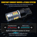 LED Switchback DRL Turn Signal Bulbs for 7443 (2007-2011)